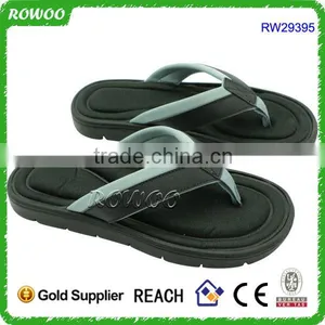 Most Popular Stylish Memory Foam Sports Men Flip Flops thumbnail-2
