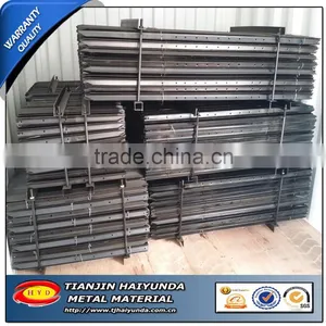 Black Tar Dipped , Light Grade (1.58Kg per Meter) Steel Y Posts - Star Pickets And Safety Caps thumbnail-1