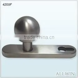 Door Round Knob With Oval Rose thumbnail-6