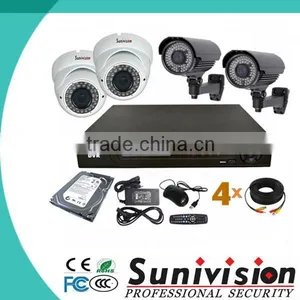 AHD Camera HD 1.0MP 720P 4 Channel DVR KIT AHD System thumbnail-1