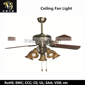 Simple New Design Ceiling Fan With Light For Home thumbnail-2