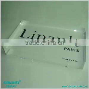 Company Brand / Logo Show Acrylic Blocks thumbnail-3