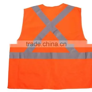 High Quality Hi-vis String Vest With Pockets Security Safety Workwear En471 CE Certified thumbnail-2