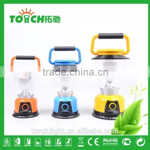 4*AAA Battery Rechargeable Solar Camping Lamp Outdoor Cheap Camp Light Hiking Tent Lights thumbnail-2
