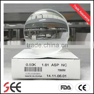 1.61 ASP S/F Semi-finsished China Ophthalmic Eyeglass Ophthalmic Lenses thumbnail-3