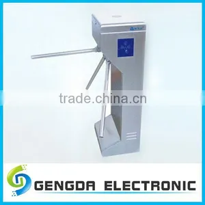High Reaction Speed Access Control Barrier Gate Waist Height Vertical Tripod Turnstile Mechanism thumbnail-1