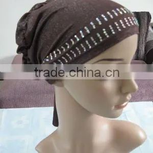 H028 Latest Muslim Hijab,hats thumbnail-1