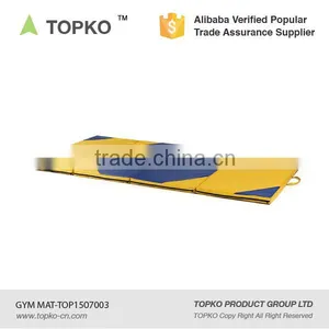 TOPKO Gymnastics Tumbling Exercise Folding High Quality Foam Outdoor Exercise Gym Mat thumbnail-1
