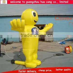 Hot Sale Inflatable Yellow Cartoon / Inflatable Yellow Character for Promotion / Advertising Inflatble Cartoon Character thumbnail-2