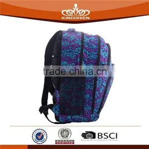2015 Waterproof Blue and Purple Leisure Backpack thumbnail-4