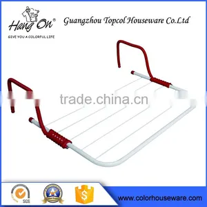 Stainless Steel Adjustable Stand Clothes Hanger Rack thumbnail-1