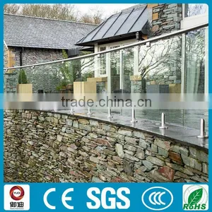 Australia Popular Low Prices Framless Glass Fencing Aluminum Spigots for Sale thumbnail-1