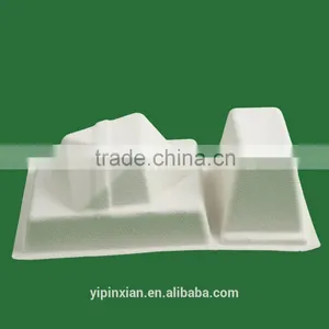 Wholesale Supplier of Biodegradable Thermoformed Sugarcane Fiber Moulded Paper Pulp Packaging thumbnail-3