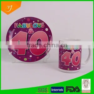 Plate and Mug Stoneware thumbnail-1