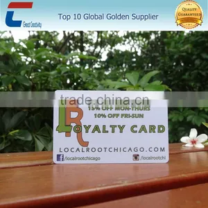 Beautiful Printing and Data Writable Rfid Reward Card thumbnail-1