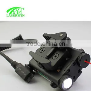 Military Optical Red Laser Sight Riflescope Hunting Red Dot Sight and Tactical Flashlight Combo thumbnail-4