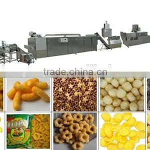 Hot Sell Stainless Steel Electronic Small Scale Corn Snack Making Machine thumbnail-1