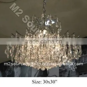 Hanging Crystal Chandelier thumbnail-1