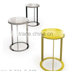 Italian Modern Marble Round Tea Table (T-82) thumbnail-2