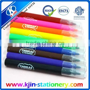 Manufactural Promotional 3.5 Inch 10 Color Watercolor Pen for Kids Painting thumbnail-6