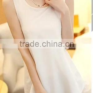 2015 Ladies Cotton Vest With Quick Dry Moisture Transfer Function thumbnail-2