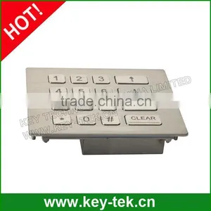 Industrial Vandal Proof With Backlight Numeric Keypad thumbnail-2