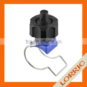 For Coating Machine - Plastic Blind Hole Spray Stop Nozzle With Pipe Clamp thumbnail-1