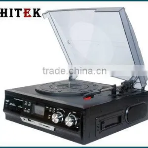 Encoding Turntable Player With USB/SD/Cassette Deck thumbnail-1