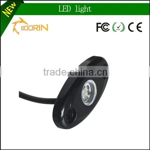 2015 New Design LED Underground Light Five Colors12v Led Deck Light for Car Truck Boat thumbnail-1