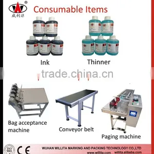 High Adhesion Ink HDPE / PET Plastic Bottle Industrial Inkjet Coding Printer thumbnail-5