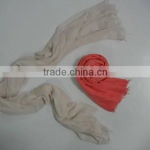 90%MODAL 10%CASHMERE WOVEN SCARF thumbnail-1
