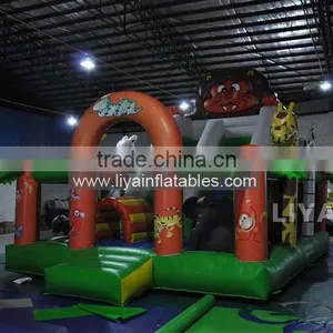 Jungle World Inflatable Backyard Slides for Adult/giant Adult Inflatable Slide thumbnail-1