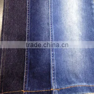 Made in China 90%cotton 10%spandex Indigo Knit Organic Cotton Denim thumbnail-1