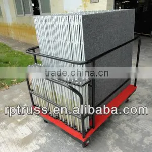 2015 RP Aluminum Smart Portable Folding DJ Stage Platform With Folding Risers thumbnail-3