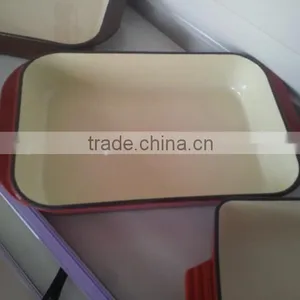 Enamel Cast Iron Oven Dish thumbnail-1