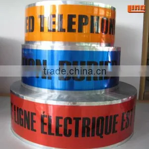 High Qulity Underground Detectable Aluminum Foil Warning Tape thumbnail-1