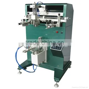 TM-400E 125MM Pneumatic Cylinder Pail Screen Printing Machine for Lids thumbnail-1