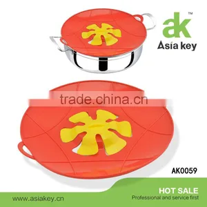 Almond-Shaped Spoon Holder Silicone Spoon Rest With A Unique Design thumbnail-5