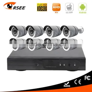 2016 Hot Product 8ch DVR Kit With 1080P AHD Cameras Security Alarm System thumbnail-1