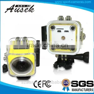 360 Degree Action Camera 360 VR VR Mode Waterproof 30M Sport Action Camera High Resolution Mini DV Cam 2016 New Supplier's Choice thumbnail-2