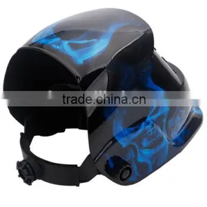 LYG-8502A CE Approved Custom Auto Darkening Welding Helmet Skull thumbnail-3