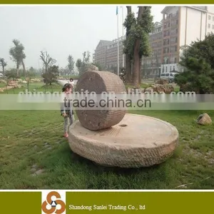 Antique Millstone Roller thumbnail-3