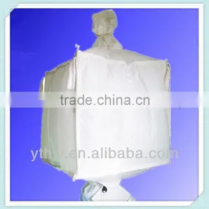 PP White Foode Grade Fibc Big Bag With Fill Spout and Discharge Spout thumbnail-1