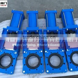 KGD Slurry Knife Gate Valve Pneumatic Type thumbnail-1