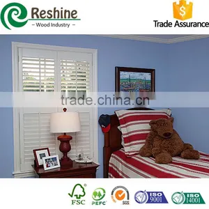 Custom Plantation Shutter PVC for Bedroom thumbnail-1