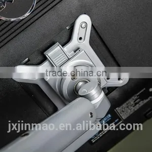 Diy Swing Arm Lcd Monitor Stand Swivel Bracket Aluminum Mounting Bracket Vesa Mount Clamp Spring Loading Arm thumbnail-2