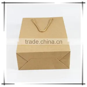 Brown Paper Bag Luxury Shopping Paper Bag For Cloth Foldable Packaging Box thumbnail-2