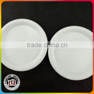 White Cheap Wholesale Disposable Plastic Plates thumbnail-1