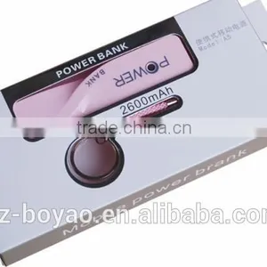 2016 Fashionable ,hot Portable Power Bank, 2600 Mah Power Bank, Portable Power Bank for Smartphone thumbnail-5