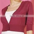 Ladies Cropped Cardigan thumbnail-1